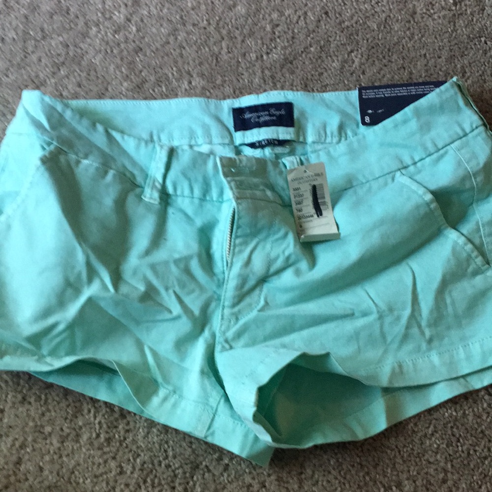 NWT AE Mint Shorts size 8